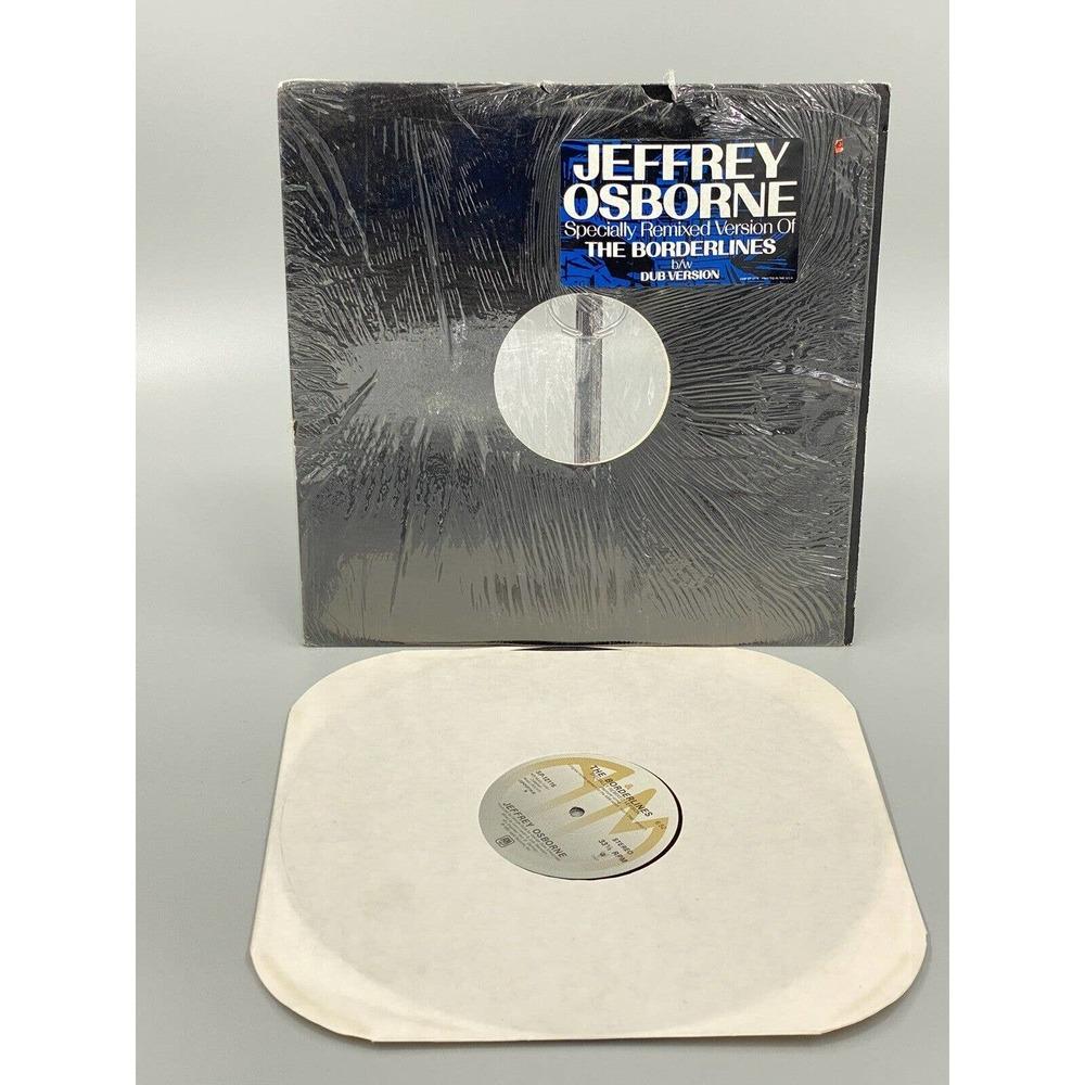 JEFFREY OSBORNE THE BORDERLINES 12" SINGLE Specially Remixed‎ Version Record LP